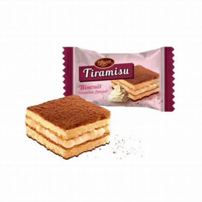 Šokolādes konfektes Biskvīts Tiramisu 1.2kg (27.10.26) (daudzumu norādīt kilogramos) Ukraina