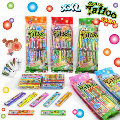 CT K.GUM XXL Crazy tatto 1/24 Ķīna