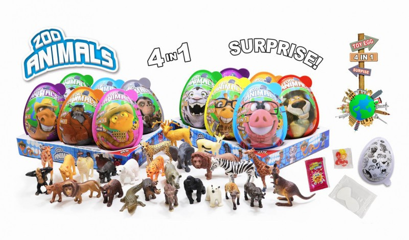 Ola ar pārsteigumu XXL ZOO TOY 4IN1 6gb*21g Ķīna