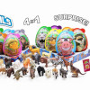 Ola ar pārsteigumu XXL ZOO TOY 4IN1 6gb*21g Ķīna