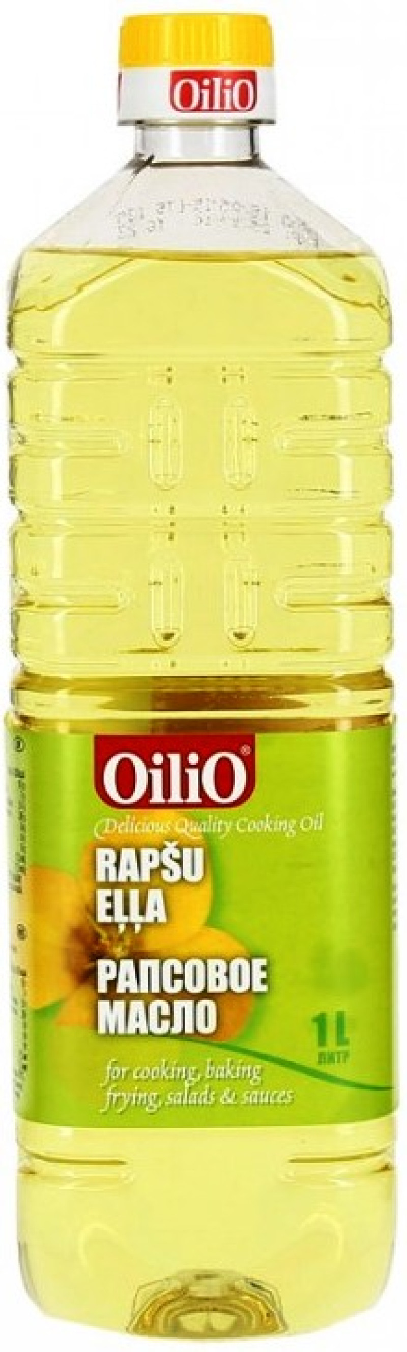 Eļļa Oilio rapšu rafinēta 1L 1*15gb(24.06.27) Beļģija