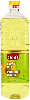 Eļļa Oilio rapšu rafinēta 1L 1*15gb(24.06.27) Beļģija