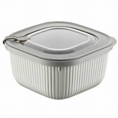 Pārtikas trauks 600ml rievots MicroSafe plastmasa 1/12