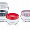 Pārtikas uzglabāšanas trauks 1L plastika asorti