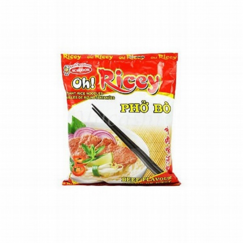 Nūdeles OH RICEY PHO liellopa 70g 1/24 Vjietnama