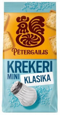 Krekeri Pētergailis klasiskie sāļie 70g Lietuva (18.01.27)