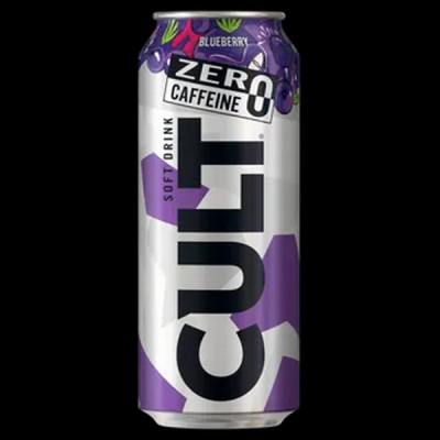 Enerģijas dzēriens Cult Blueberri Decaf 0.5L DEPOZĪTS 0.10eur 1/24 (29.08.27) Lietuva