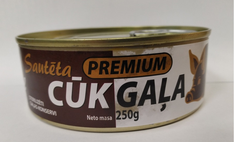 Cūkgaļas konservi Meatful Premium 250g (04.06.27) Latvija