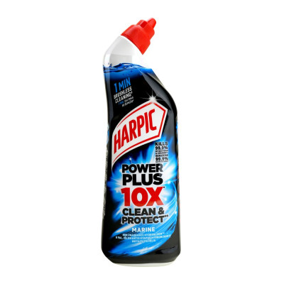 Tualetes tīrīšanas līdzeklis Harpic Power Plus Marine 750ml (06.28) Polija