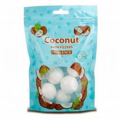 Vannas bumbas ar kokosrieksta aromātu 6gab 20g 