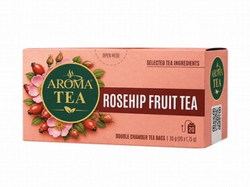 Tēja Aroma Rosehip double chamber  20*1.75g (31.08.28) Polija