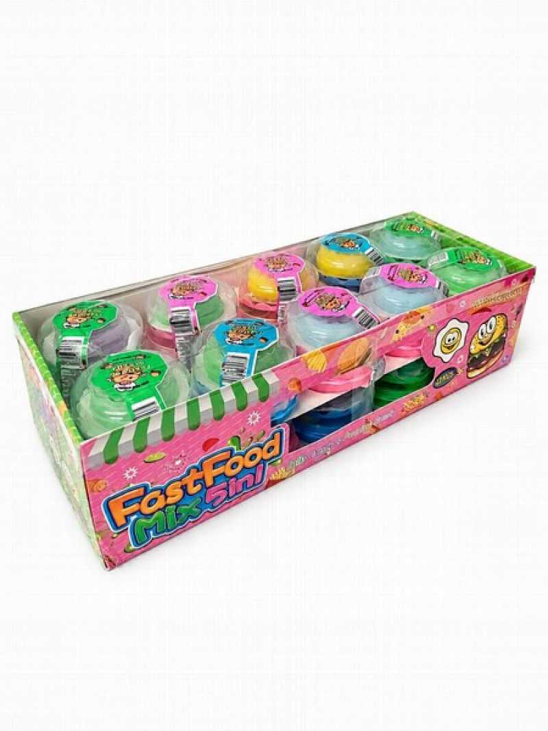 Ledenes 5in1 Fast Food Jelly 24gr*20gb (01.09.28) Ķīna