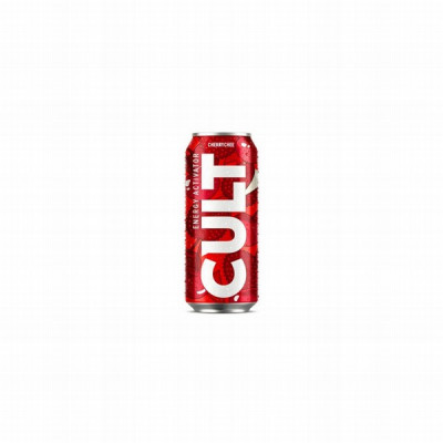 Enerģijas dzēriens CULT Cherrychee 0.5L DEPOZĪTS 0.10 eiro 1/24 (02.12.27) Lietuva