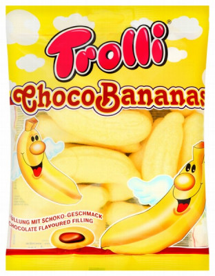 Zefīri Trolli Choco Banana 150g () Vācija