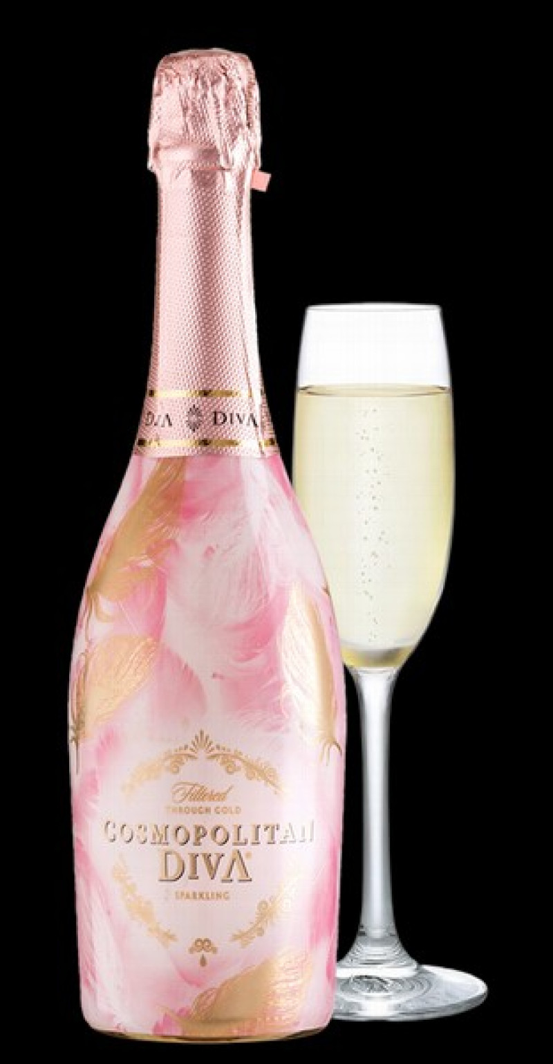 Cosmopolitan Diva Pina Colada gāzēts vīnu saturošs dzēriens 5.5% 0.75L DEPOZĪTS 0.10eur 1/6 Latvija