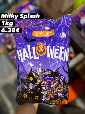 Roshen Milky splash Halloween 1kg (07.09.27) Ukraina