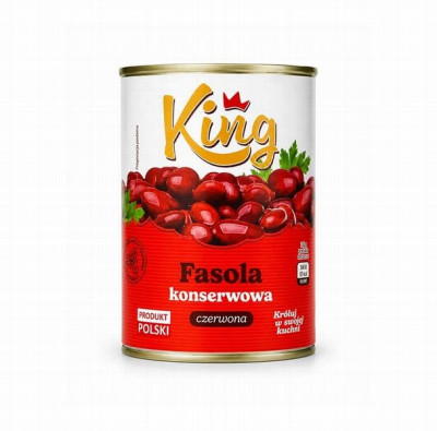 Pupiņas KINGS sarkanas 400g (16.03.27) Polija 1/10 LABA CENA!