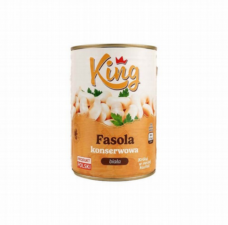 Pupi;nas KING baltās 400g 1/10 (14.04.27) Polija LABA CENA!