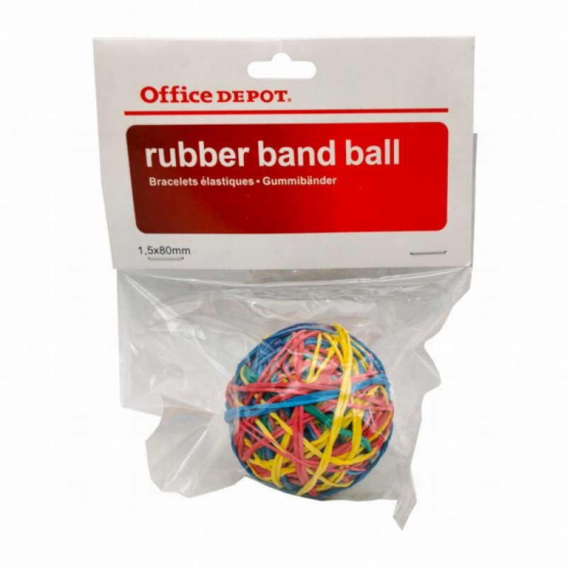Bērnu bumba no krāsainām gumijām "Rubber Band Ball"