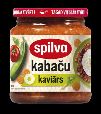 Spilva Kabaču kaviārs 530g (13.08.29) Latvija