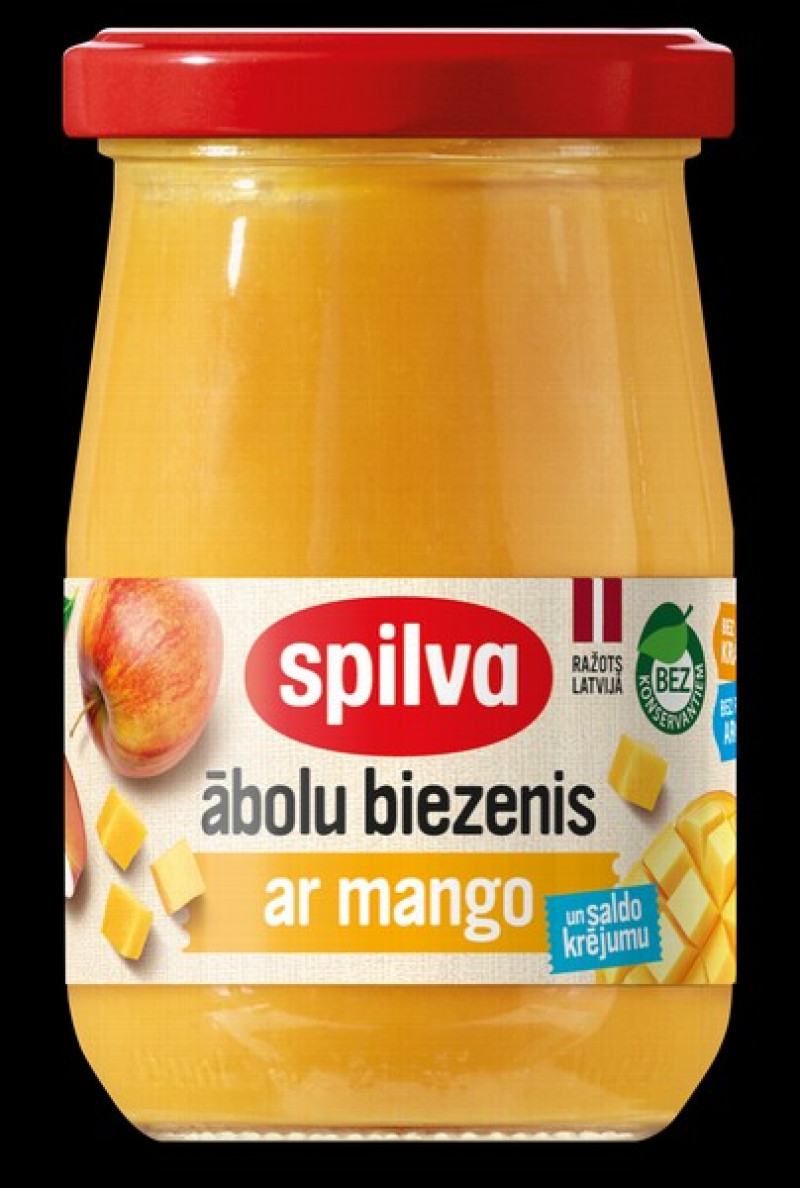 Spilva Ābolu Biezenis Ar Mango un saldo krējumu 300g (13.10.28) Latvija
