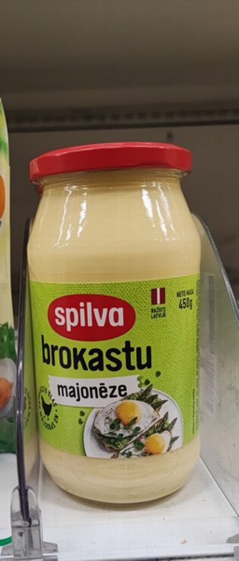 Spilva Brokastu majonēze 450g (02.01.27) Latvija