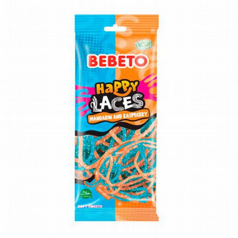 Želejkonfektes Bebeto Laces aveņu un mandarīnu 75g (31.05.27) Turcija
