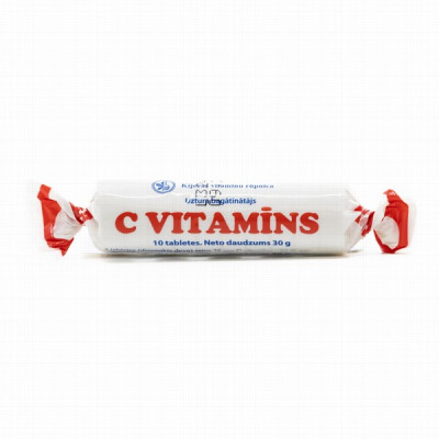 Askorbinka  Vitamīns C 30g 1*10gb (30.06.28) Ukraina