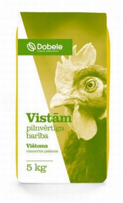 Pilnvērtīga Barība dējējvistām 5kg(22.03.27)Latvija