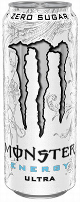 Enerģijas dzērieni Monster Ultra 0.5l (08.2027) DEPOZĪTA maksa 0.10 eiro 
