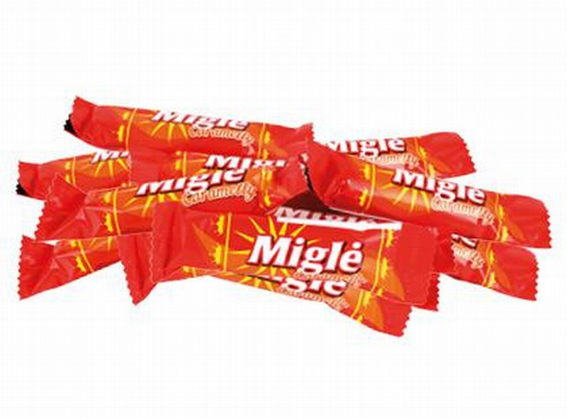 Šokolādes konfektes Migle karameļu 1kg (14.06.27)
