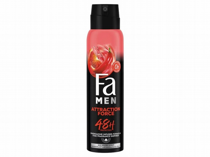 Dezodorants Fa Men Attraction Force spray 150ml