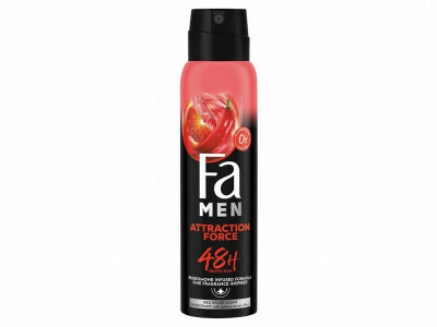 Dezodorants Fa Men Attraction Force spray 150ml