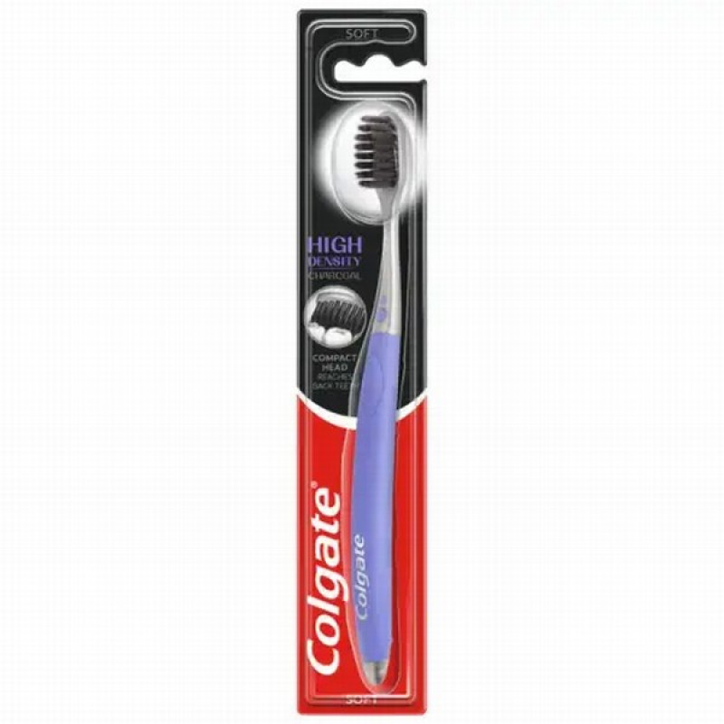 Zobu birste Colgate High Density Charcoal (ar ogli)