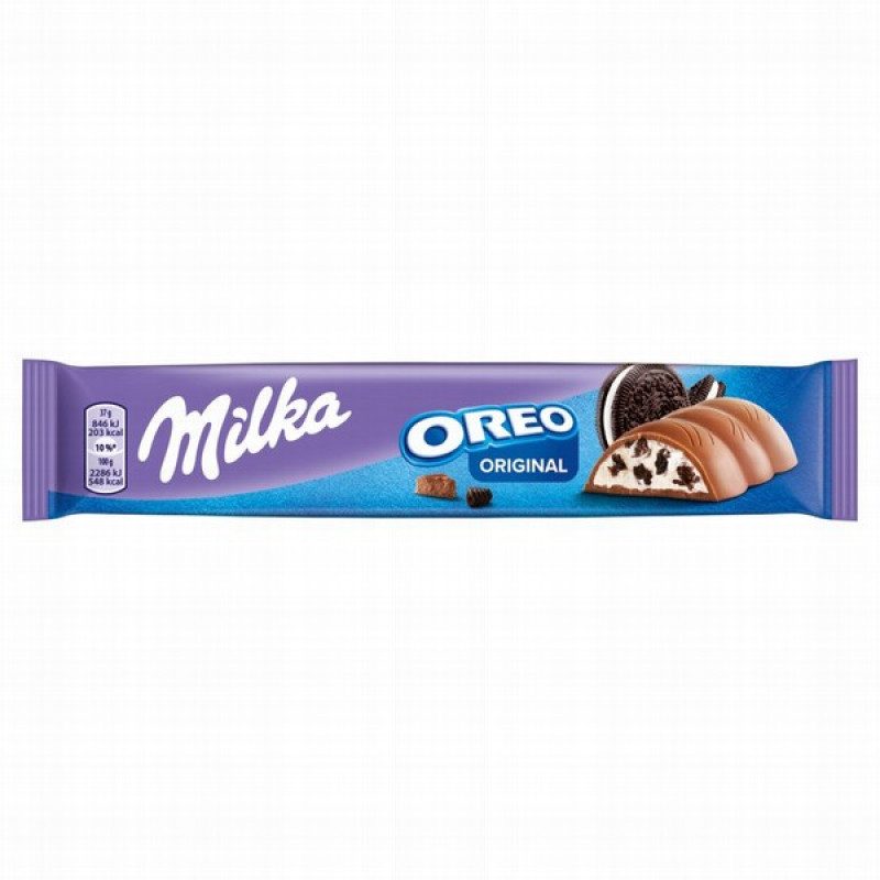 Šokolādes batoniņš Milka Oreo 41g (17.03.2027)