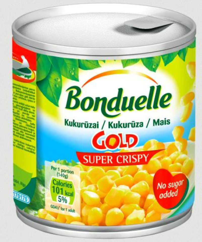 Kukurūza Bonduelle 170g (31.08.28) Ungārija
