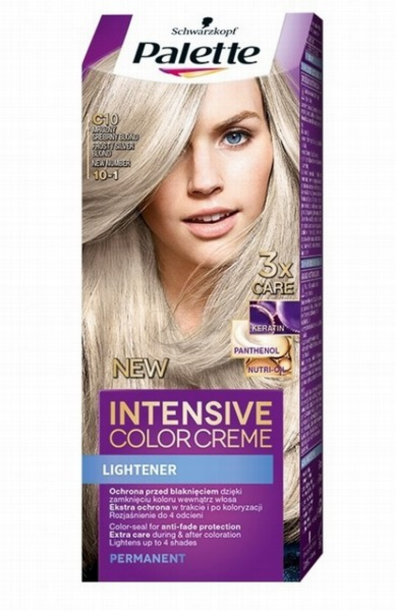 Matu krāsa Palette C10 sudraba blonds 50ml Slovēnija