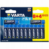 Baterijas Varta AA LR6 12gb Longlife (cena par 1gb)