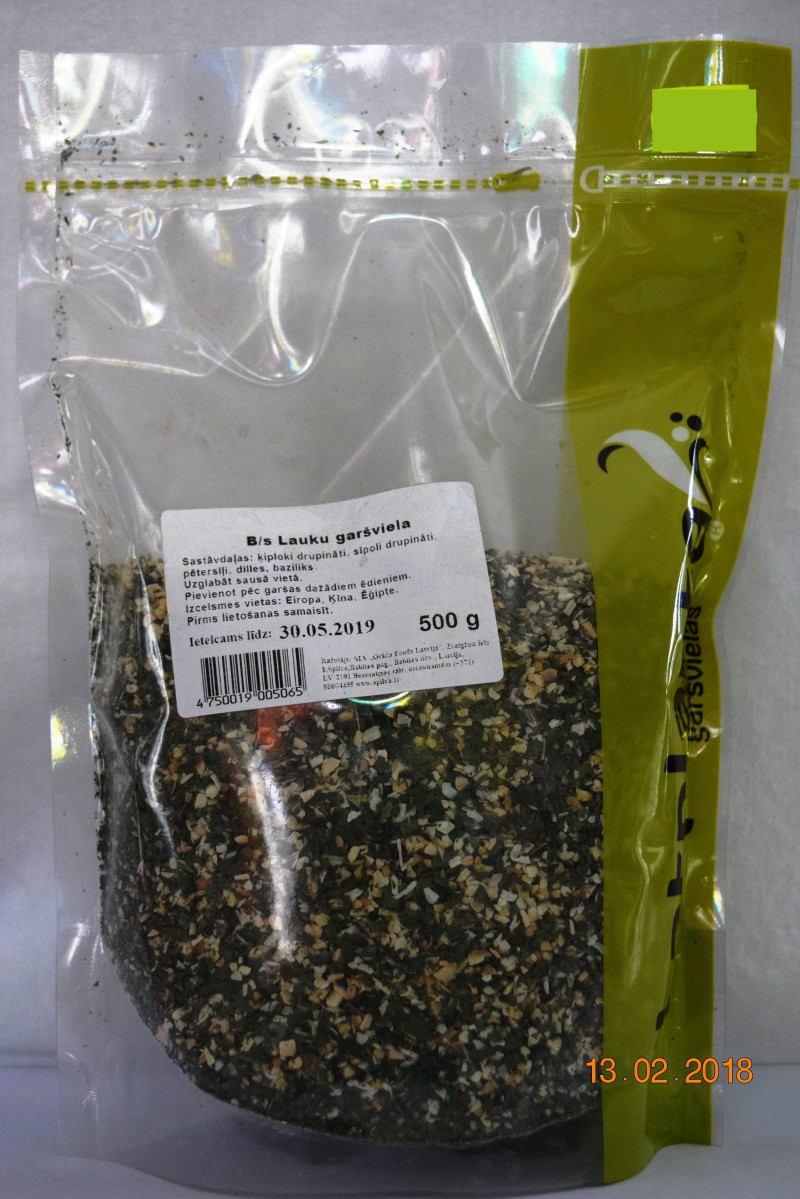 Garšviela Latplanta lauku bez sāls 500g (21.05.26) Latvija