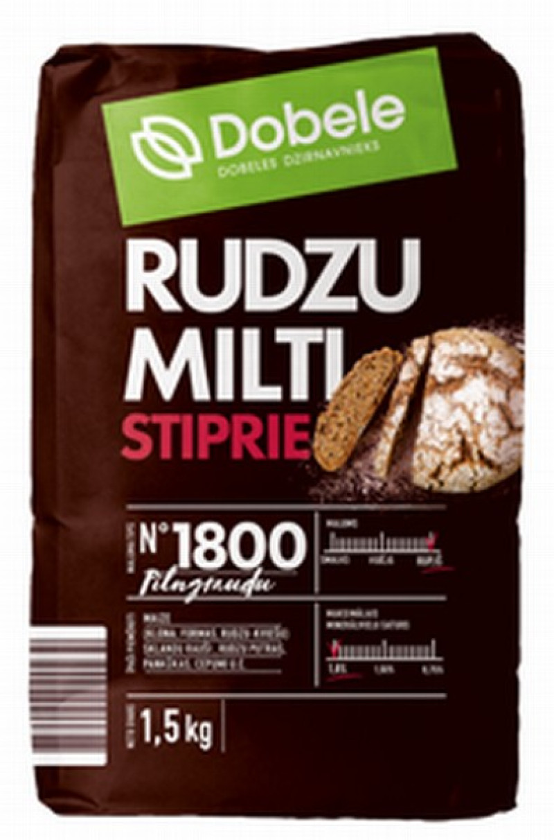 Milti Dobeles rudzu stiprie 1.5kg (20.10.26) LV