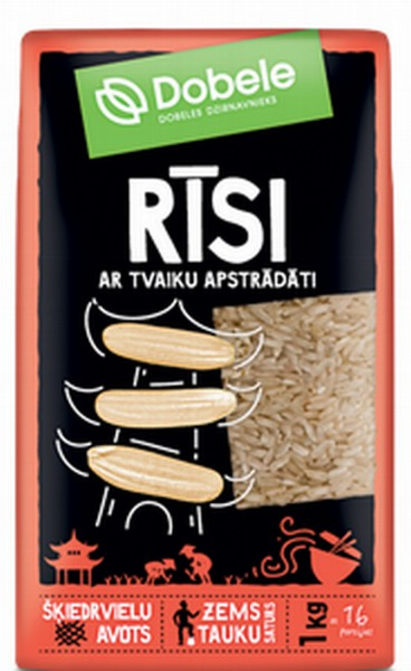 Rīsi parboiled 1kg Dobele (03.12.26)  Latvija