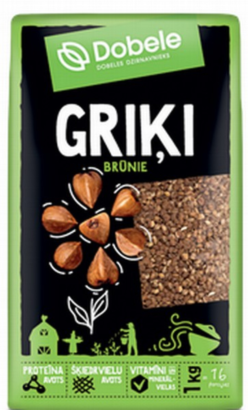 Griķi 1kg Dobele 1/20 (04.12.2026) Latvija