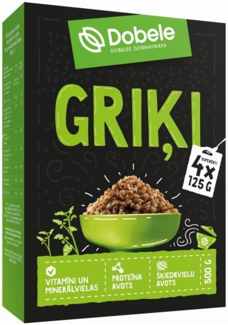 Griķi 4*125g Dobele (4.12.26)