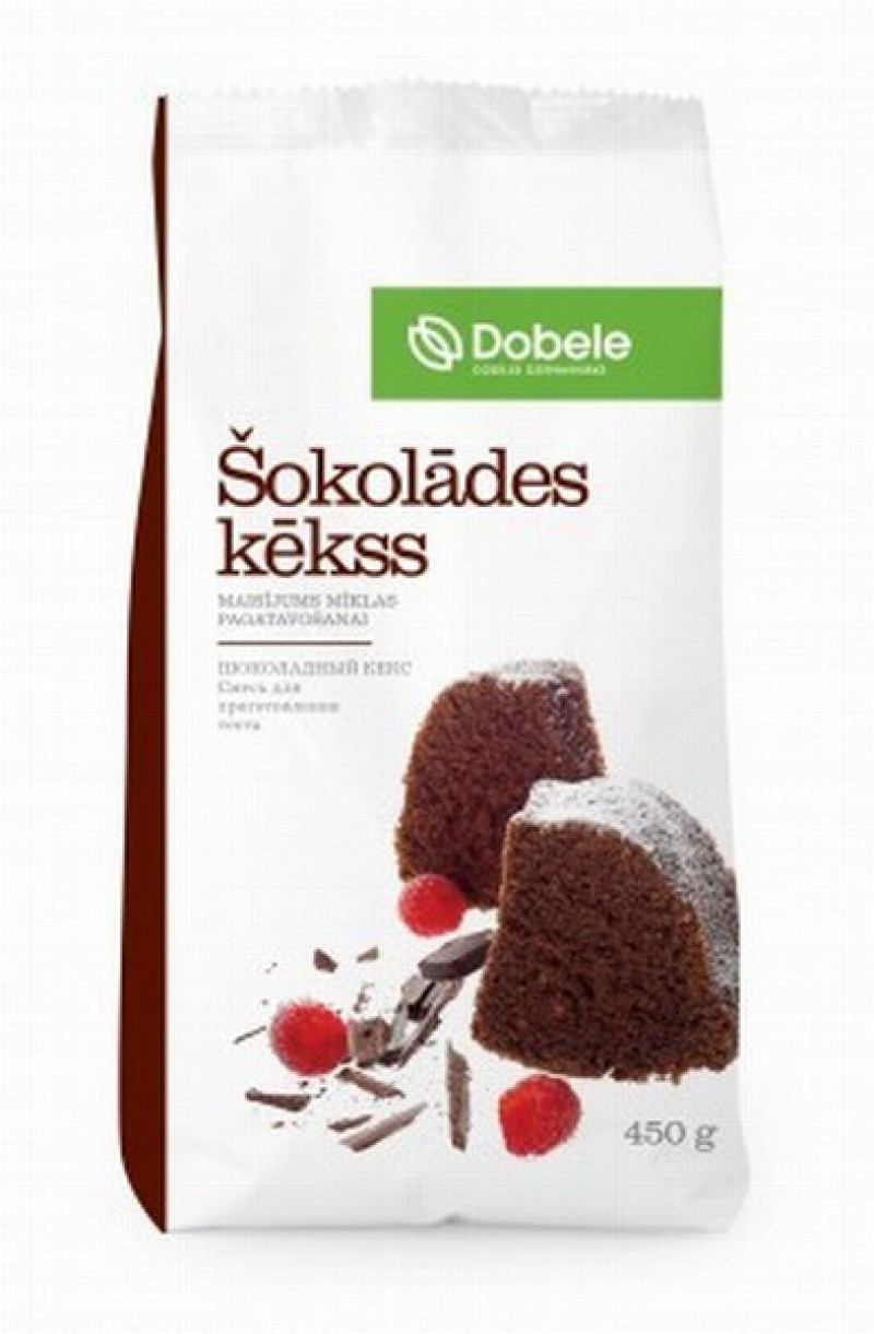 Sausais maisījums šokolādes kekss 450g Dobeles Dzirnavnieks 1/12 (09.11.26) Latvija