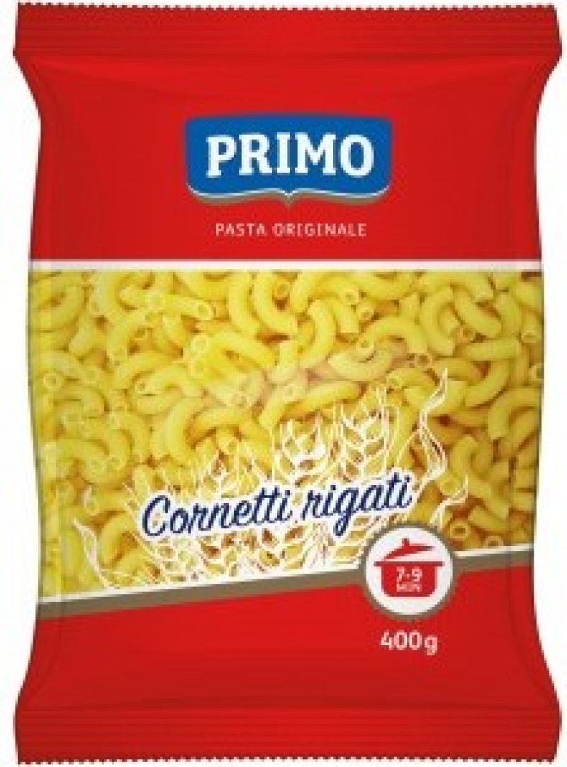 Makaroni Primo radziņi 400g 1/25 (23.12.27) LV