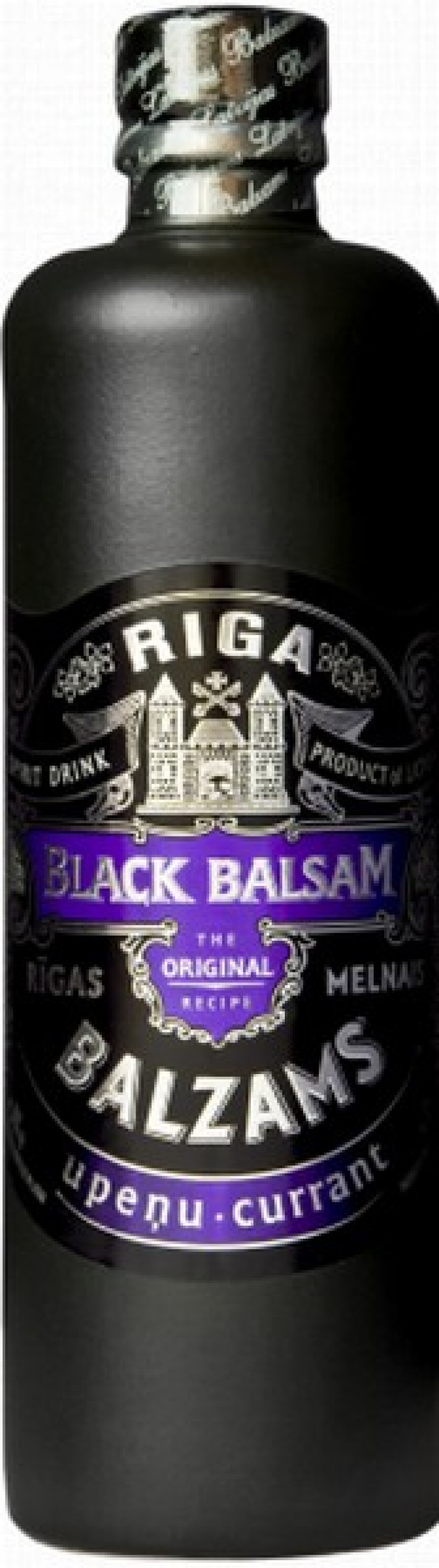 Rīgas Melnais balzams upeņu 0.5 L 30 % 1/12 Latvija