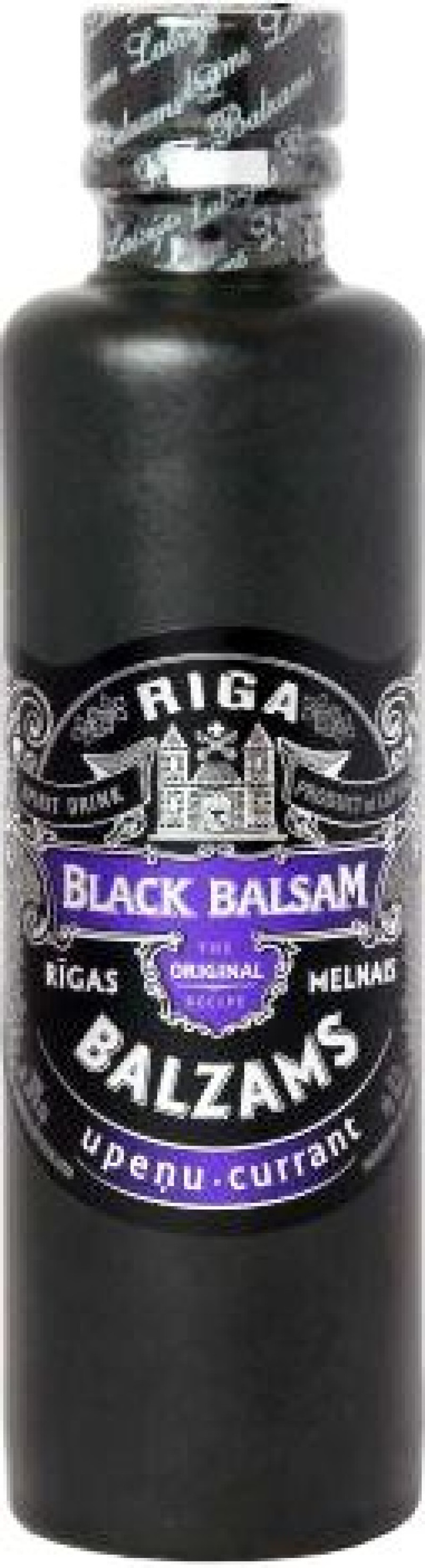 Rīgas Melnais balzams upeņu 0.2 L 30% LV
