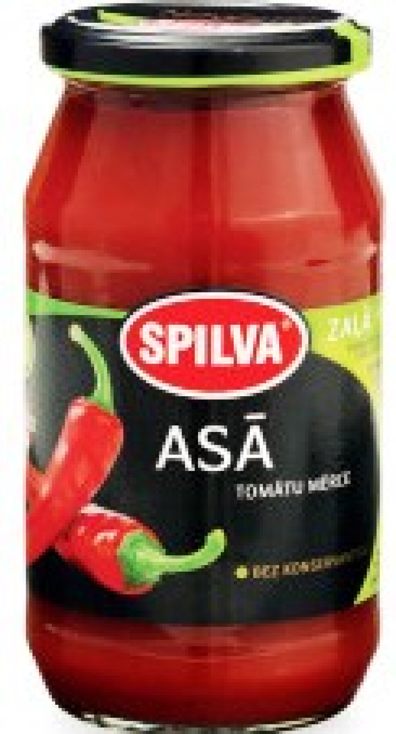 Spilva tomātu mērce asā 530g (01.08.26) Latvija