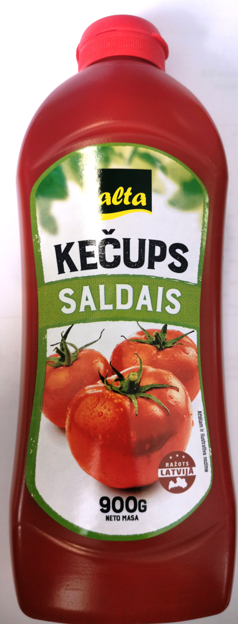 Kečups Alta saldais 900g 1/6 (28.07.2026) Latvija