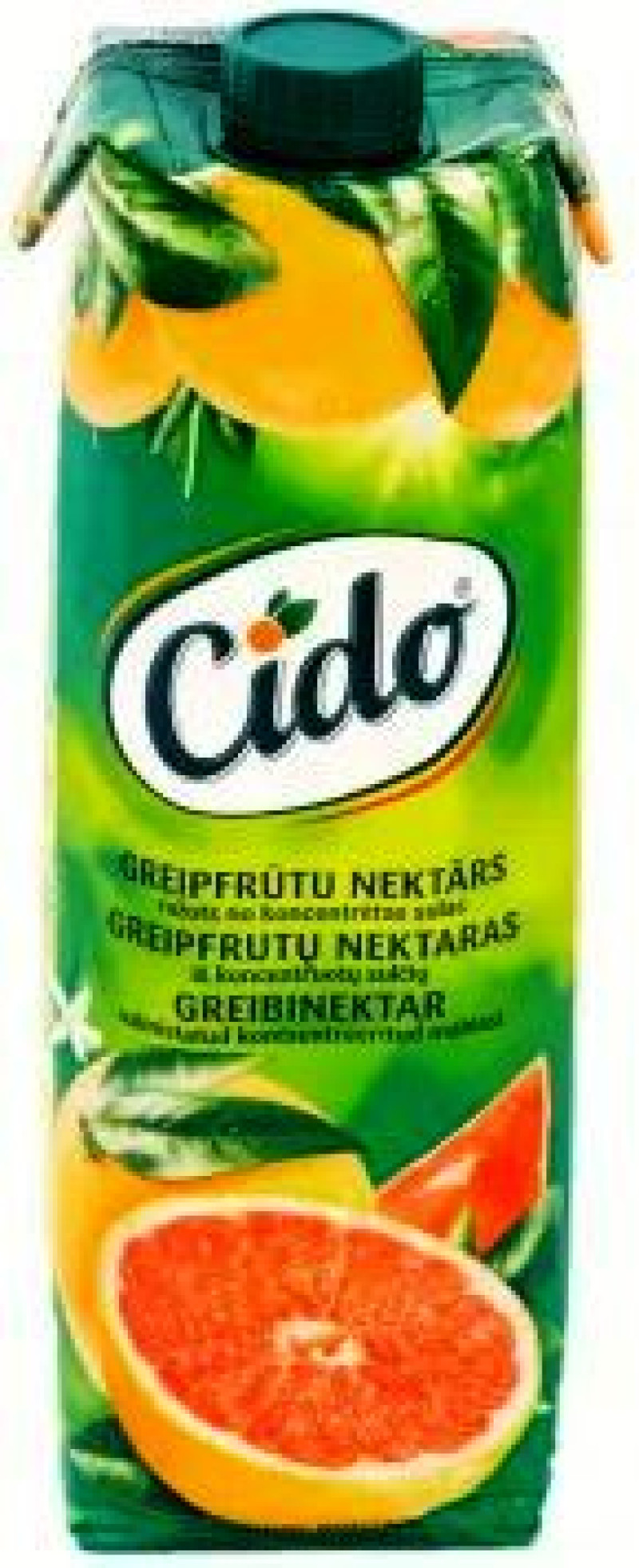 Sula Cido Greipfrūtu nektārs 60% 1L 1/15 (16.05.2026)LV